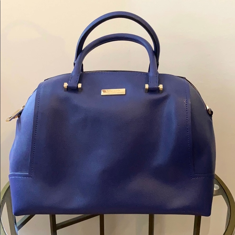Kate Spade Purple Leather Handbag
